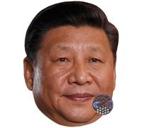 Xi Jinping Big Head. Larger than life mask.