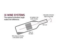Xi Winesystems Xi Rack - Combination B - 16 standard shelves + 2 Pull-out shelves for boxes - 208 bottles