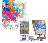XIAGER 100ml Fixative Spray,Fixative Spray for Pencil,Charcoal,Pastel Drawings,Acrylic Sealer for Paintings,Fast-Acting Clear Varnish for Art,Sprays Sealant for Crafts,Protects Original Colors