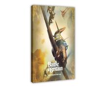 XIAGN Battle Of Britain Movie Poster Canvas Poster Bedroom Decor Landscape Office Room Decor Gift 16x24inch(40x60cm)