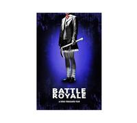 XIAGN Battle Royale Movie Poster Canvas Poster Bedroom Decor Landscape Office Room Decor Gift 12x18inch(30x45cm)