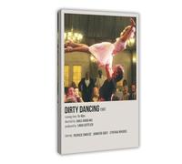 XIAGN Dirty Dancing Movie Poster 1 Canvas Poster Wall Art Decor Print Picture Paintings for Living Room Bedroom Decoration 16x24inch(40x60cm)