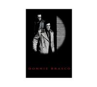 XIAGN Donnie Brasco Movie Poster Canvas Poster Wall Art Decor Print Picture Paintings for Living Room Bedroom Decoration 24x36inch(60x90cm)