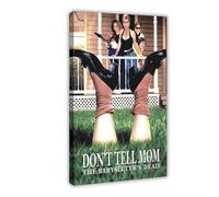 XIAGN Don't Tell Mom The Babysitter's Dead Comedy Movie Poster Canvas Poster Wall Art Decor Print Picture Paintings for Living Room Bedroom Decoration 08x12inch(20x30cm)