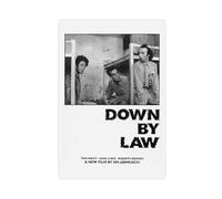 XIAGN Down by Law Movie Poster Canvas Poster Wall Art Decor Print Picture Paintings for Living Room Bedroom Decoration 24x36inch(60x90cm)