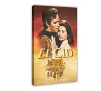 XIAGN El Cid 90S Movie Poster Canvas Poster Wall Art Decor Print Picture Paintings for Living Room Bedroom Decoration 12x18inch(30x45cm)