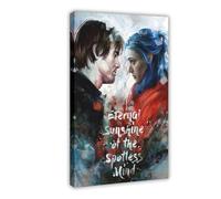 XIAGN Eternal Sunshine of The Spotless Mind Movie Poster Canvas Poster Wall Art Decor Print Picture Paintings for Living Room Bedroom Decoration 24x36inch(60x90cm)