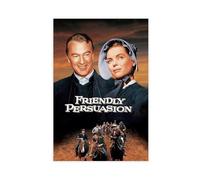 XIAGN Friendly Persuasion 90s Movie Poster Canvas Poster Wall Art Decor Print Picture Paintings for Living Room Bedroom Decoration 08x12inch(20x30cm)