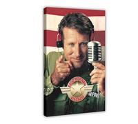 XIAGN Good Morning, Vietnam Movie Poster Canvas Poster Wall Art Decor Print Picture Paintings for Living Room Bedroom Decoration 24x36inch(60x90cm)