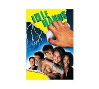 XIAGN Idle Hands Old Horror Movie Poster Canvas Poster Wall Art Decor Print Picture Paintings for Living Room Bedroom Decoration 24x36inch(60x90cm)