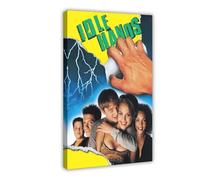 XIAGN Idle Hands Old Horror Movie Poster Canvas Poster Wall Art Decor Print Picture Paintings for Living Room Bedroom Decoration 24x36inch(60x90cm)