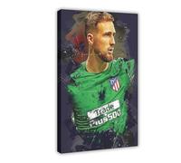 XIAGN Jan Oblak Poster Canvas Poster Wall Art Decor Print Picture Paintings for Living Room Bedroom Decoration 24x36inch(60x90cm)