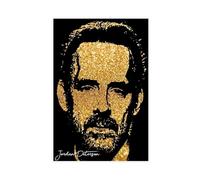 XIAGN Jordan Peterson Portrait Autograph Poster Canvas Poster Wall Art Decor Print Picture Paintings for Living Room Bedroom Decoration 08x12inch(20x30cm)