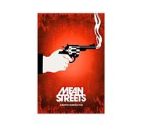 XIAGN Mean Streets Movie Poster Canvas Poster Bedroom Decor Landscape Office Room Decor Gift 08x12inch(20x30cm)