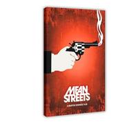 XIAGN Mean Streets Movie Poster Canvas Poster Bedroom Decor Landscape Office Room Decor Gift 12x18inch(30x45cm)