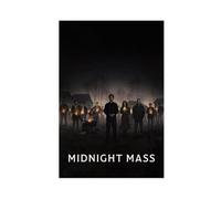 XIAGN Midnight Mass TV Series Poster Canvas Poster Wall Art Decor Print Picture Paintings for Living Room Bedroom Decoration 24x36inch(60x90cm)