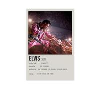 XIAGN Movie ELVIS Poster Canvas Poster Wall Art Decor Print Picture Paintings for Living Room Bedroom Decoration 20x30inch(50x75cm)