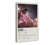 XIAGN Movie ELVIS Poster Canvas Poster Wall Art Decor Print Picture Paintings for Living Room Bedroom Decoration 20x30inch(50x75cm)