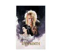 XIAGN Movie Poster Labyrinth Canvas Poster Bedroom Decor Landscape Office Room Decor Gift 20x30inch(50x75cm)