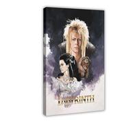 XIAGN Movie Poster Labyrinth Canvas Poster Bedroom Decor Landscape Office Room Decor Gift 24x36inch(60x90cm)