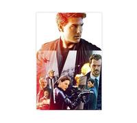 XIAGN Movie Poster Mission Impossible Canvas Poster Bedroom Decor Landscape Office Room Decor Gift 24x36inch(60x90cm)