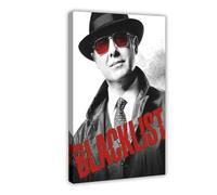 XIAGN The Blacklist TV Series Poster (1) Canvas Poster Wall Art Decor Print Picture Paintings for Living Room Bedroom Decoration 20x30inch(50x75cm)