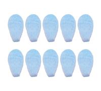 XIAHIOPT 10 Pcs Padded Appliques Plush Furry Hairpin Handmade Ears Hair Barrettes Trendy Decor for Hair Clip