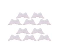 XIAHIOPT 10pc/20PCS/50PCS Plush Angel Wing Appliques Hair Clip Hairband Gift Wristband Clothes Sewing Craft Patches for Hairband