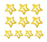XIAHIOPT 10pcs Star Shape Hairpins Hair Clip Barrettes Star Hair Clip for Teens