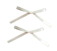 XIAHIOPT 2 pieces Bowknot Shape Hairpin for Sweet Girls Sweet Charm Hair Barrettes Aesthetics Cloth Hair Accessories