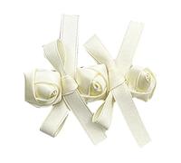 XIAHIOPT 2 Pieces Rose&Bowknot Shape Hairpin for Sweet Girls Sweet Charm Hair Barrettes Aesthetics Hair Accessories