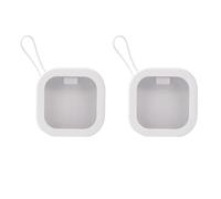 XIAHIOPT 2Pcs Hair Tie Small Portable Qtip Holder Hair Tie Holder Jewelry Dispenser Cotton Swab Dispenser