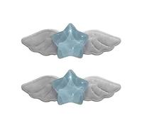 XIAHIOPT 2pcs Lovely Star Hair Clip Sweet Hairpins Fashion Hair Side Clip Hair Accessory for Kids Teens Girls