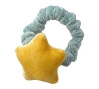 XIAHIOPT Colorful Hair Ties Elastic Hair Scrunchies Star Shape Hair Rope Woman Ponytail Hair Tie for Girl Hair Making