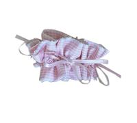 XIAHIOPT Elegant Lace Hair Scrunchy with Bowknot Women Hair Buns Hair Elastics Hair Scrunchies Female Headwear Hair Styling Tool