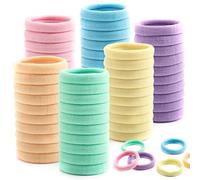 XIAHIOPT Girl Hair Elastic Nylon100pcs Party Background Decoration Household Accessory for Teenage Girl Hairstyle Fixing
