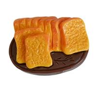 XIAHIOPT Realistic Food Hair Clip for Hot Girls Simulation Bread Shape Hairpin Ponytail Braids Hair Clip for Teens Girls