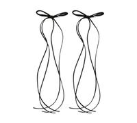 XIAHIOPT Sweet Ballet Hair Bows Clip Ribbon Bowknot Hairclip Barrettes Hair Clip Female Elegant Hair Rope Hair Styling Tool 2PCS
