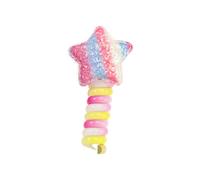 XIAHIOPT Telephone Cord Spirals Hairband Star Hair Ties for Little Girl Sweet Ponytail Holder Elastic Hair Styling Accessories