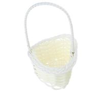 XIAHIOPT Woven Basket Gift Packing Basket Versatile Wicker Baskets Baskets With Handles Flower Girl Baskets For Weddings, Heart shaped
