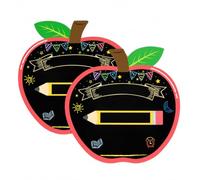 [Xiaipomu] Reusable 1st Day of School Board, Double-Sided Back to School | Double-sided rigid milestone board for 1st day of school photos, featuring reusable rewriteable surfaces for memories.