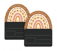 [Xiaipomu] Reusable 1st Day of School Board, Double-Sided Back to School | Double-sided rigid milestone board for 1st day of school photos, featuring reusable rewriteable surfaces for memories.