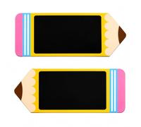 [Xiaipomu] Reusable 1st Day of School Board, Double-Sided Back to School | Double-sided rigid milestone board for 1st day of school photos, featuring reusable rewriteable surfaces for memories.
