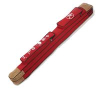 XIALIS Taiji Sword Bag Double Layer Chinese Kung Fu Waterproof Oxford Sword Bag Bamboo with Carry Strap red