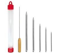 XIALUO Rope Splicing Tool Kit with Fids Pusher Rapid Recovery and Splice Double Braid Rope for1/4 5/16" 3/8" 7/16" 1/2"