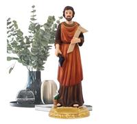 Xialuwy St. Joseph Statue Resin Religious Sculpture Renaissance Style St. Joseph Carpenter Figurine Ornament Home Decorations