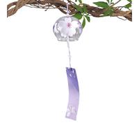 Xialuwy Wind Chimes Wind Bells | Romantic Flower Wind Chimes for Outside | Handmade Pendant Home Decor, Indoor Outdoor Garden Bell with Card