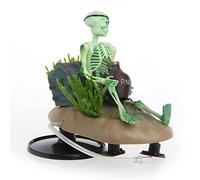 XIANDE Drunk Skeleton Fish Tank Aquarium Air-operated Landscape Decoration Ornament