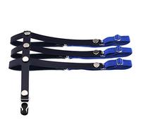 Xiang Ru 1PCS Multilayered Leg Harness Garter Belts Stockings Suspender with Buckles for Women Dark Blue