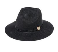 Xiang Ru Panama Hat Rollable Straw-Fedora Summer Beach Sun Hats with Removable Band for Men Women UPF 50+